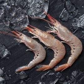 gamba blanca de Huelva