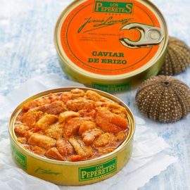 lata de caviar de erizo
