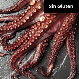 pulpo asado sin gluten