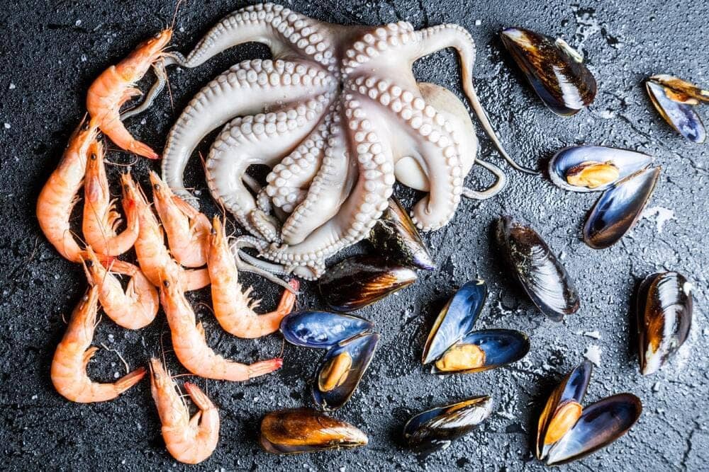 ingredientes mariscada