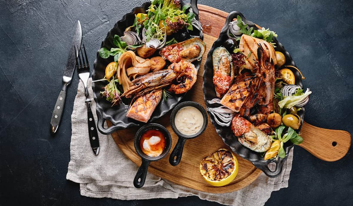 receta mariscada dos personas