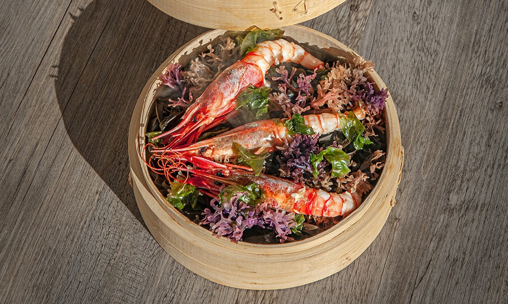 sabor de la gamba roja