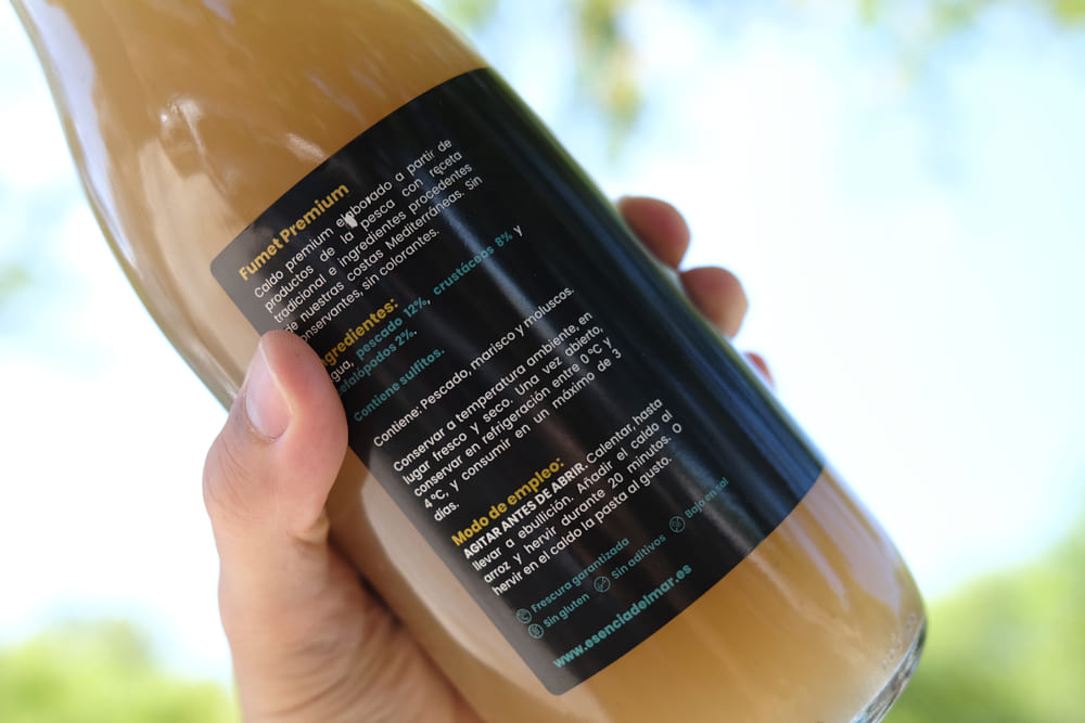 ingredientes fumet de pescado