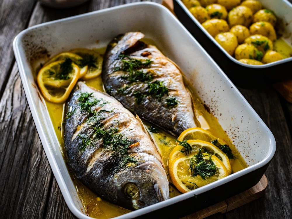 calorías de la dorada