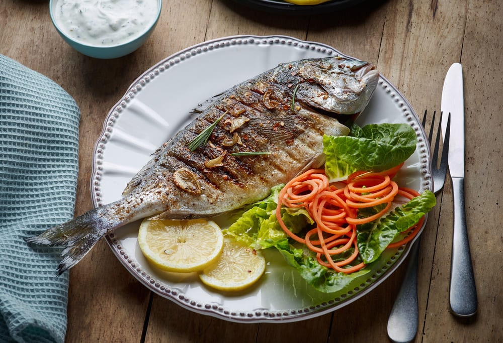 dorada a la parrilla