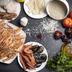 ingredientes paella marisco