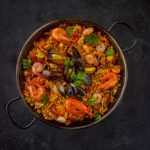 paella de marisco para dos personas