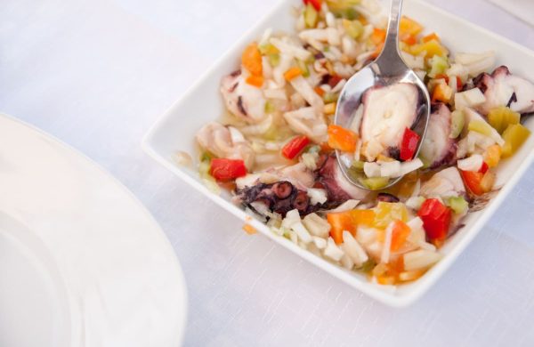 receta salpicón pulpo