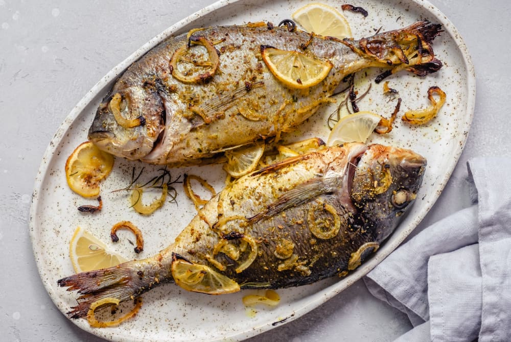 dorada al horno
