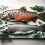 salmón vs trucha