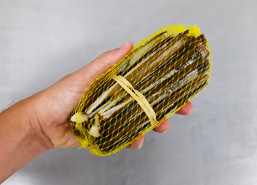 navajas aperitivo Navidad